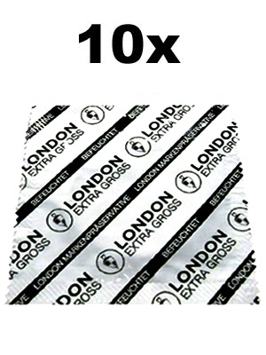 10 Stck London Kondome - extra gro