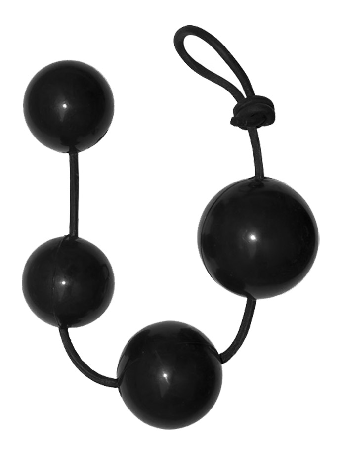Rubber Anal Balls - Small