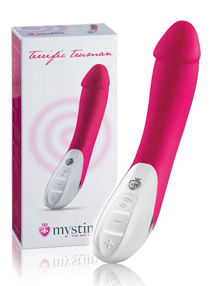 Mystim Terrific Truman Vibrator - naughty pink