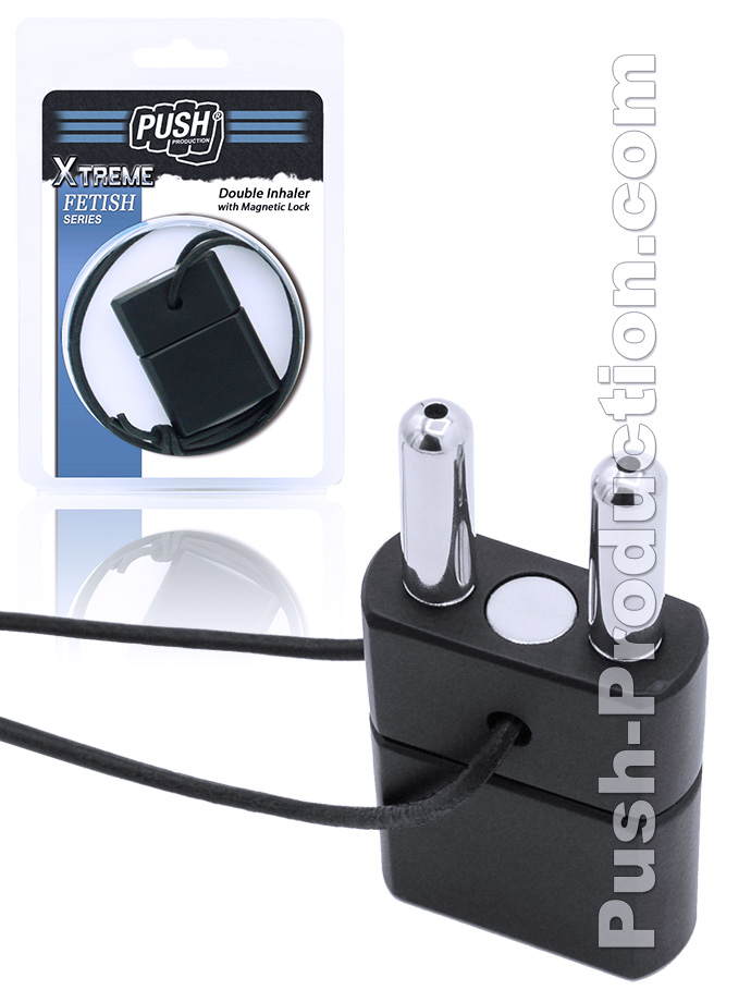 Push Xtreme Fetish - Double Inhaler with Magnetic Lock