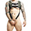 DNGEON Top Cockring Harness - Green